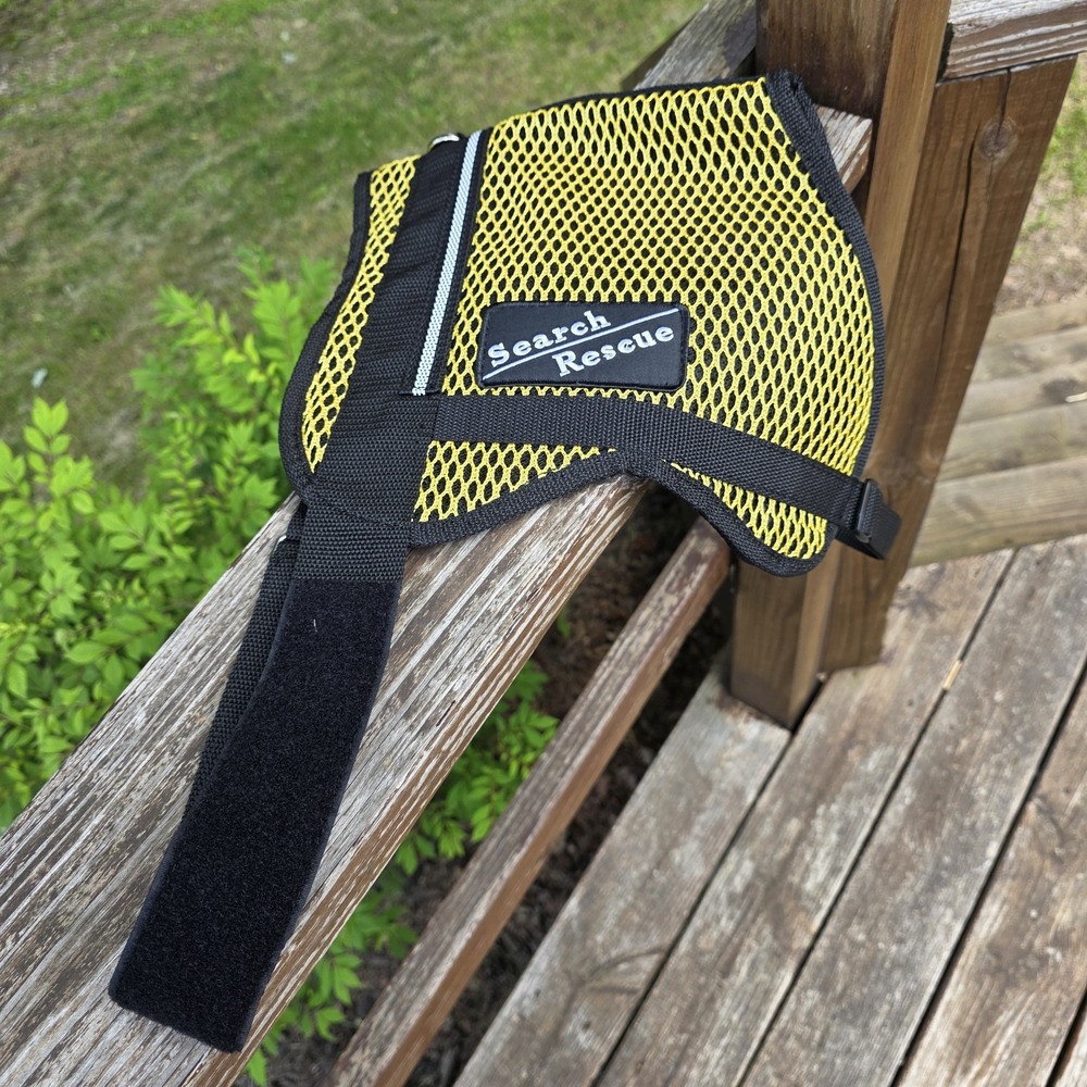 Search Rescue Mesh Dog Harness XL NWOT Training Working Dog Made In The USA!!!!!